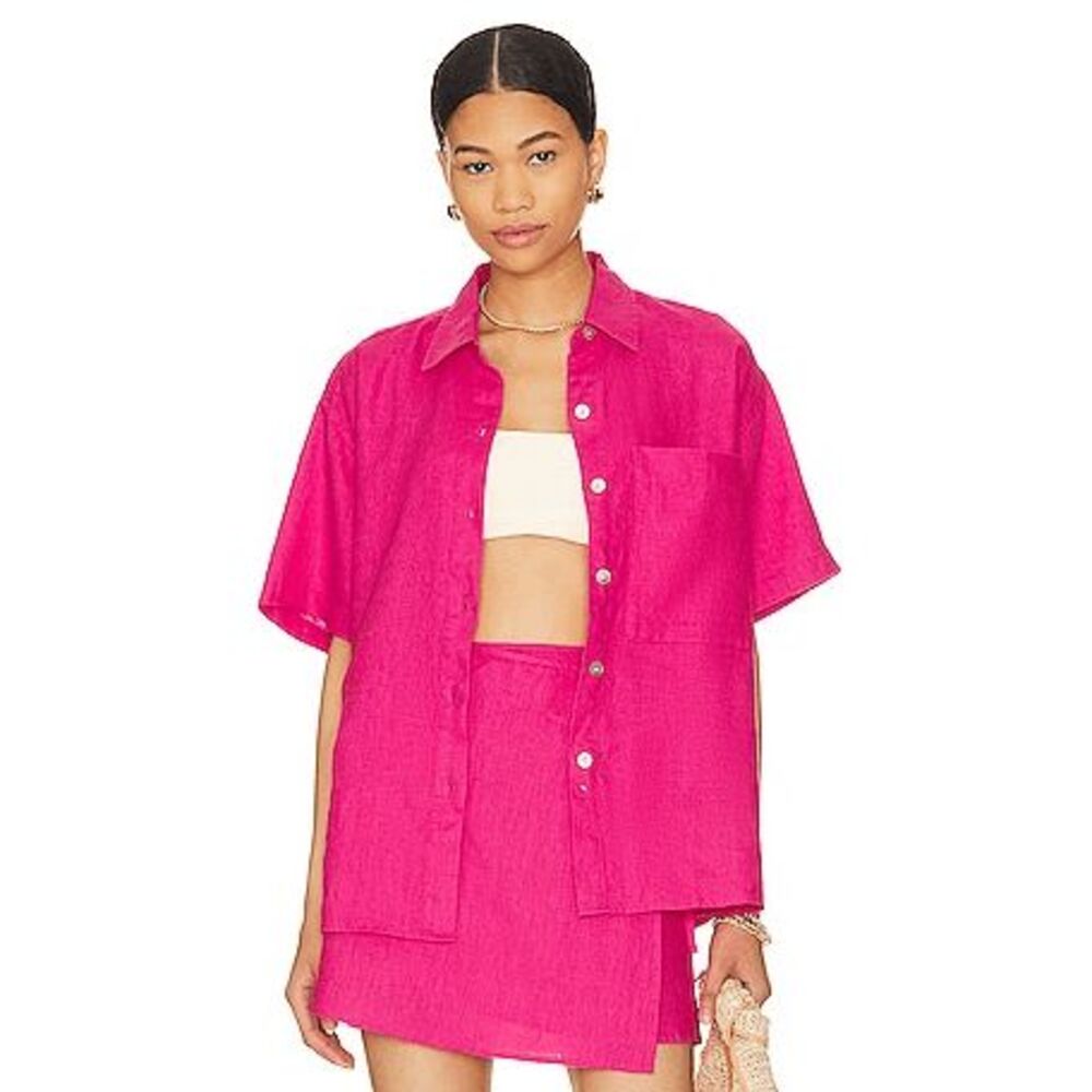 Rails Hot Pink Blouse